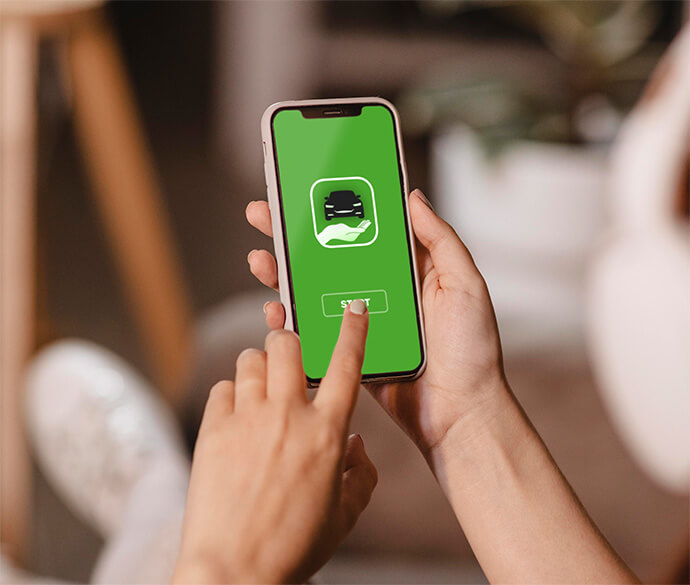 Jansmüller App auf dem Smartphone